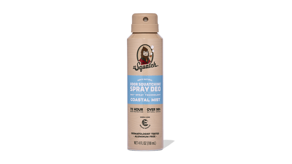 Dr. Squatch Coastal Mist Spray Deodorant — product photo 1 of 5
