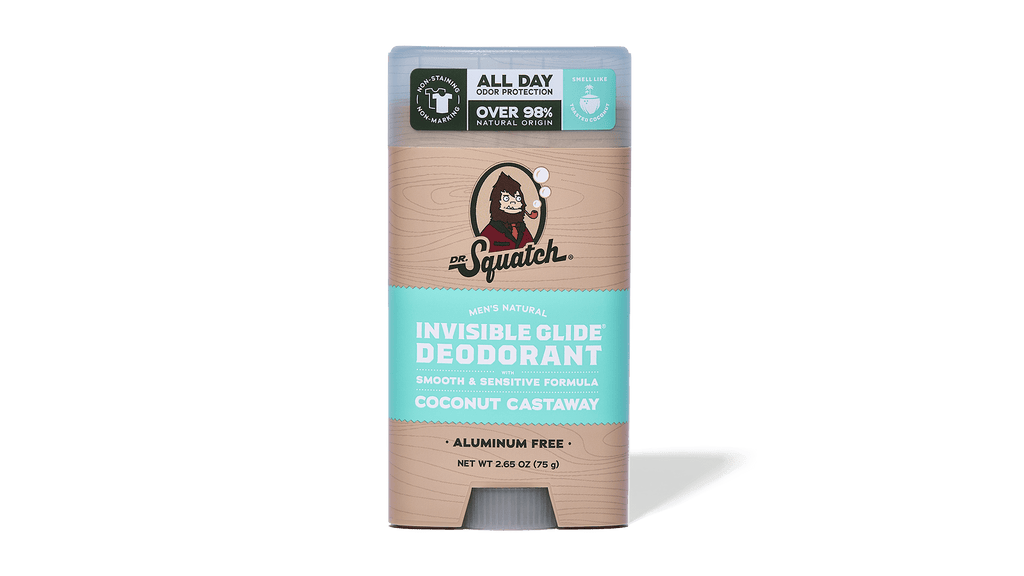 Dr. Squatch Coconut Castaway Invisible Glide Deodorant — product photo 1 of 5