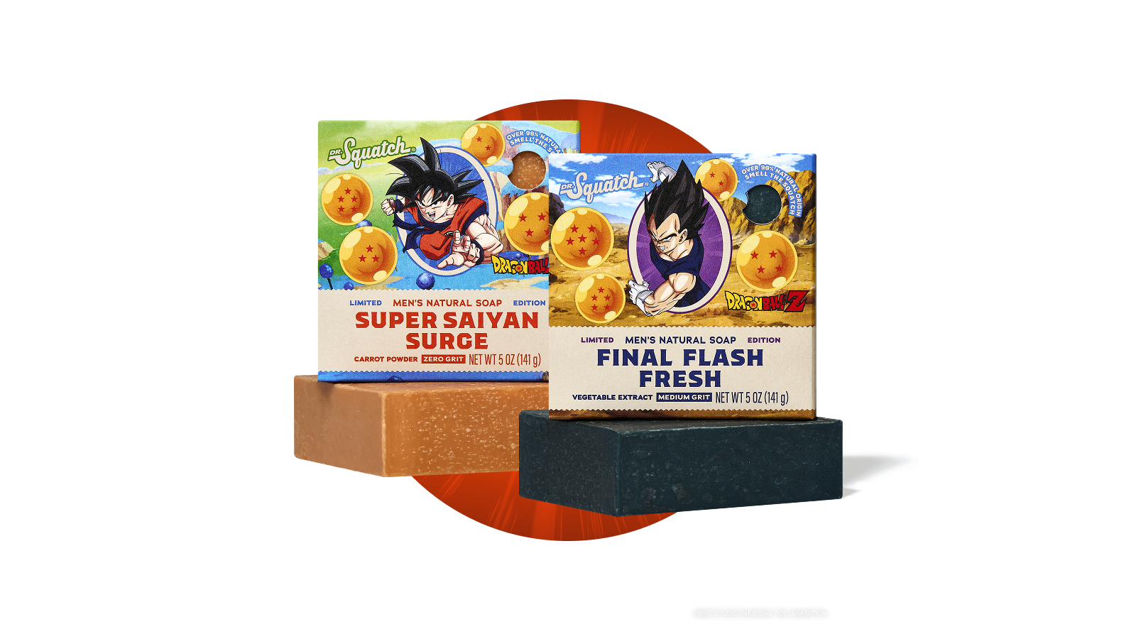 Dr. Squatch Dragon Ball Z Duo gift set — product photo 1 of 5